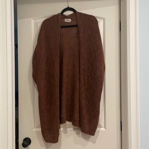 Brown cardigan S/M
